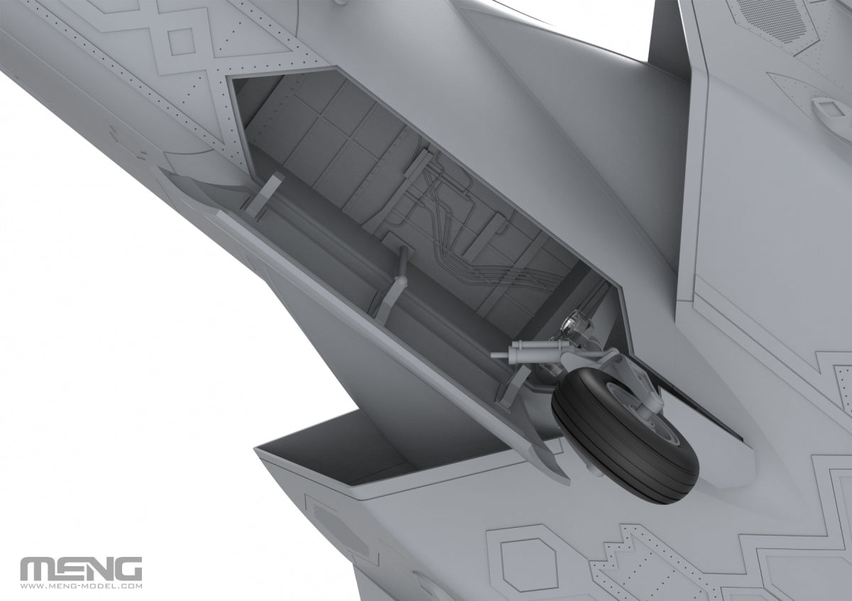 Meng 1/48 Chinese J-20 Stealth Fighter model kit LS-002, image 14