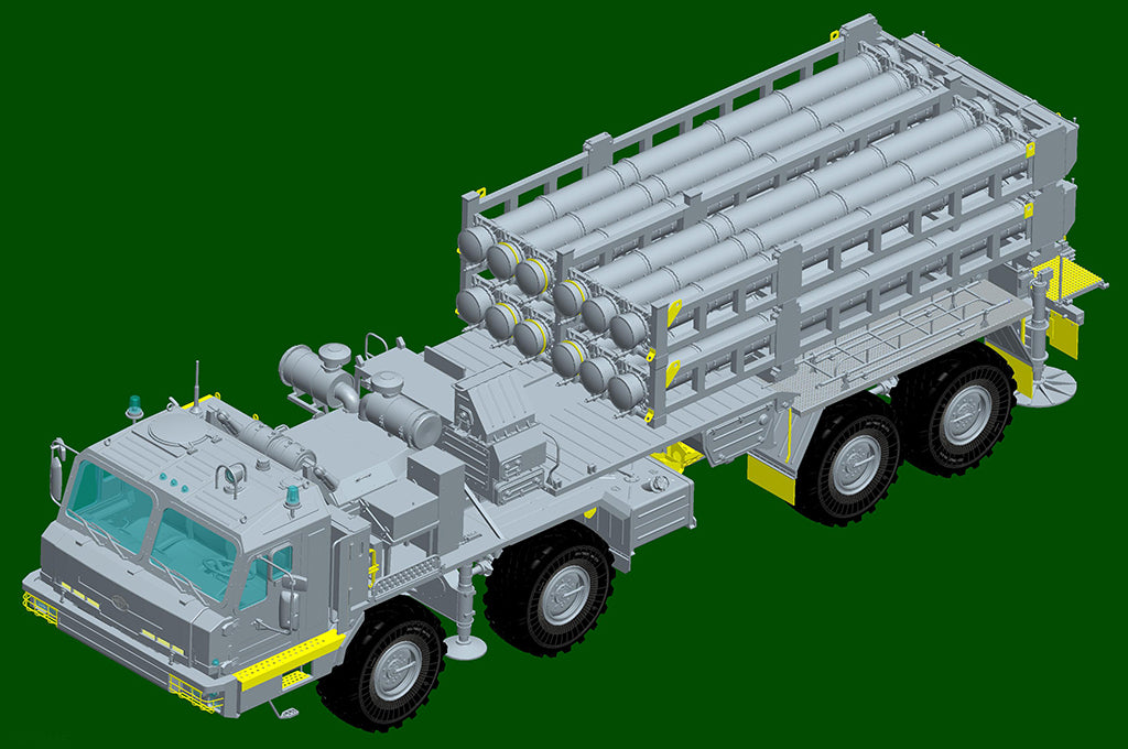 Hobby Boss 1/35 S-350E Vityaz 50P6E Launcher with 9M96 Missiles model kit 85529, image 6