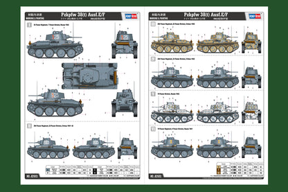 Hobby Boss 1/16 Panzerkampfwagen 38(t) Ausf.E/F model kit 82603, image 4