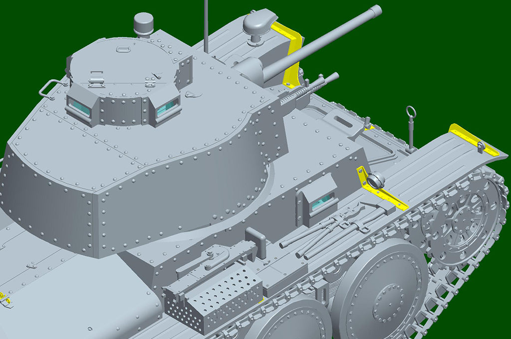 Hobby Boss 1/16 Panzerkampfwagen 38(t) Ausf.E/F model kit 82603, image 9