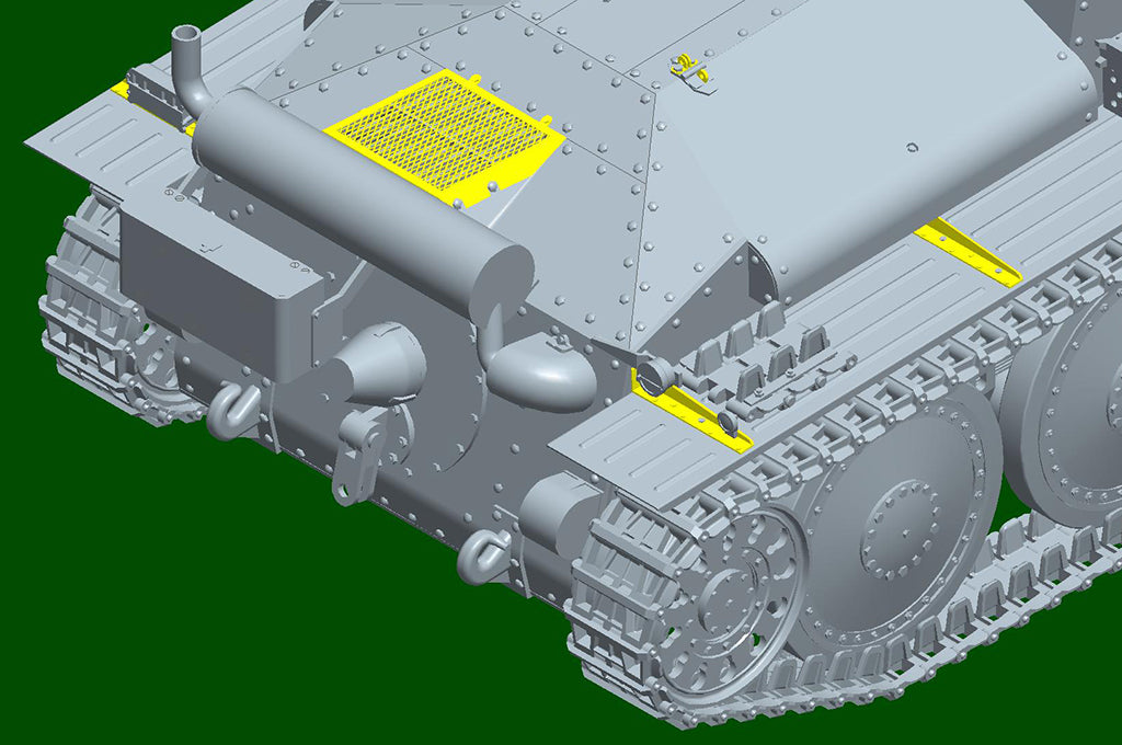 Hobby Boss 1/16 Panzerkampfwagen 38(t) Ausf.E/F model kit 82603, image 10