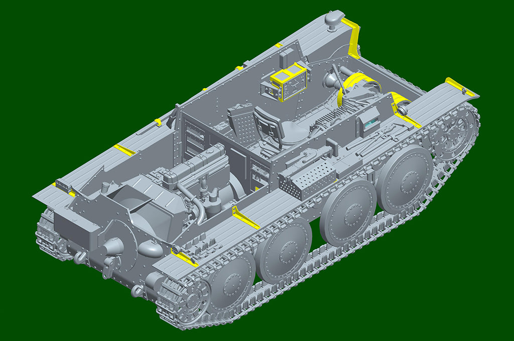 Hobby Boss 1/16 Panzerkampfwagen 38(t) Ausf.E/F model kit 82603, image 11