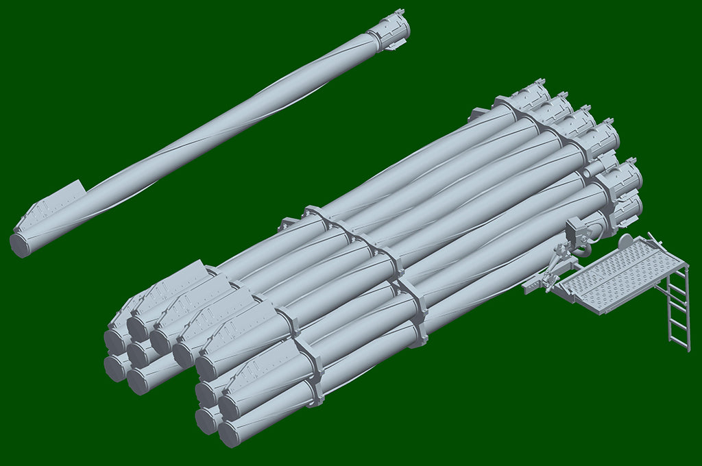 Hobby Boss 1/72 Russian 9A52-2 Smerch-M Rocket Launcher model kit 82940, image 8