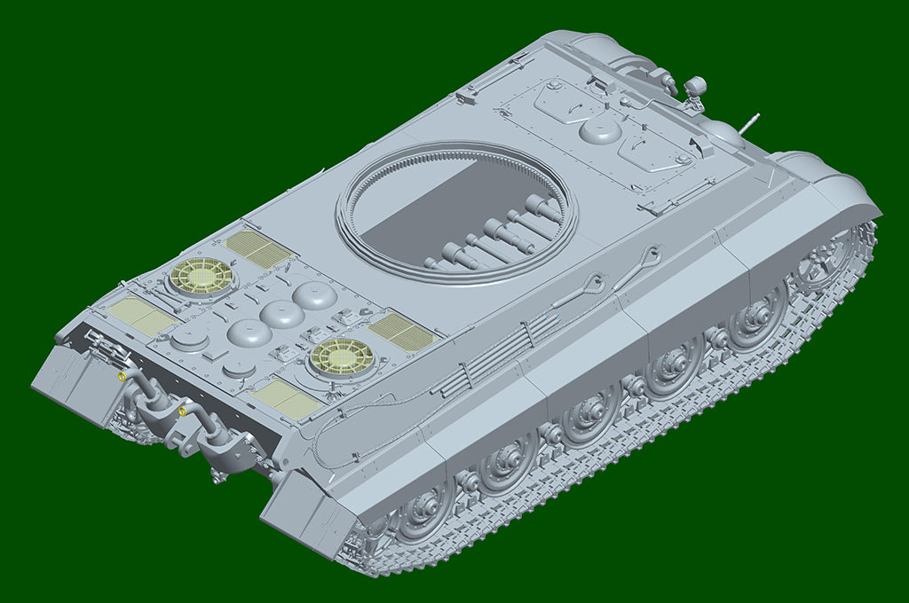 Hobby Boss 1/35 Tiger II Henschel Turret with 105mm Gun model kit 84559, image 8