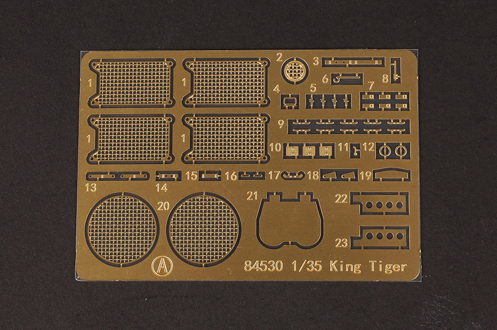 Hobby Boss 1/35 Tiger II Henschel Turret with 105mm Gun model kit 84559, image 19