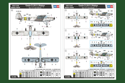 Hobby Boss 1/35 Fieseler Fi 156 C-3 Storch Skiplane model kit 80183, image 4