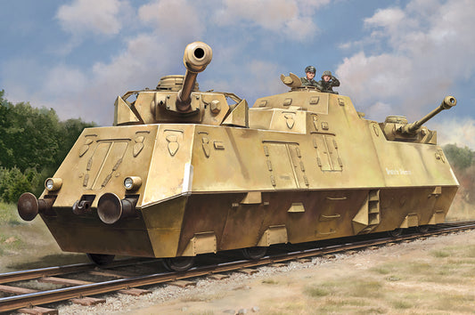 Hobby Boss 1/72 German Panzerjäger Triebwagen 51 model kit 82953, box art