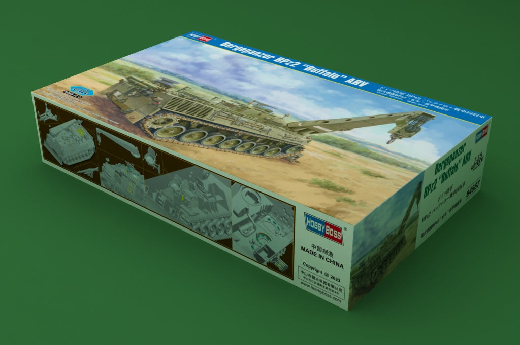 Hobby Boss 1/35 Bergepanzer 2 Armoured Recovery Vehicle model kit 84567, image 2