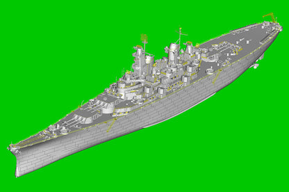 Hobby Boss 1/350 USS Iowa BB-61 Battleship model kit 86517, image 5