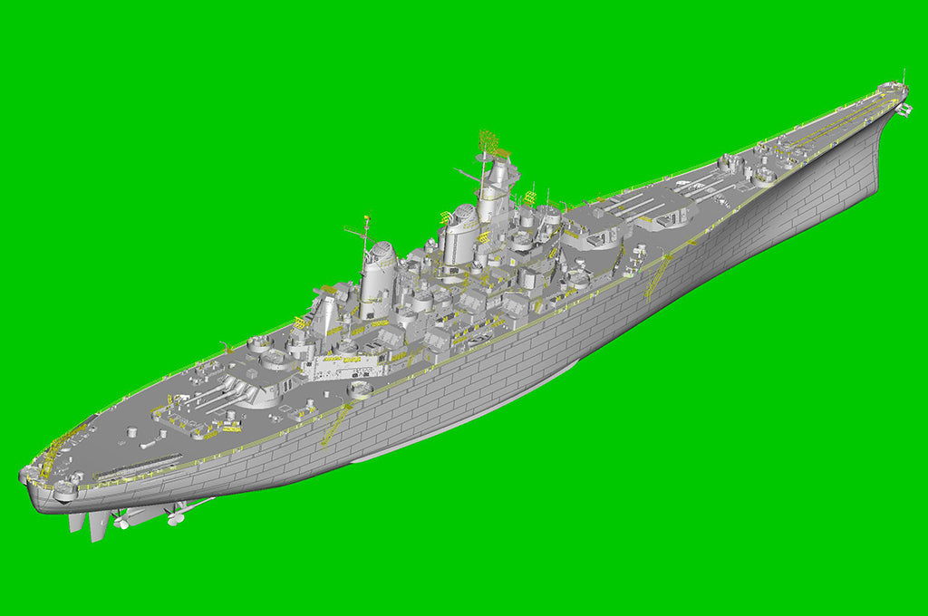 Hobby Boss 1/350 USS Iowa BB-61 Battleship model kit 86517, image 6