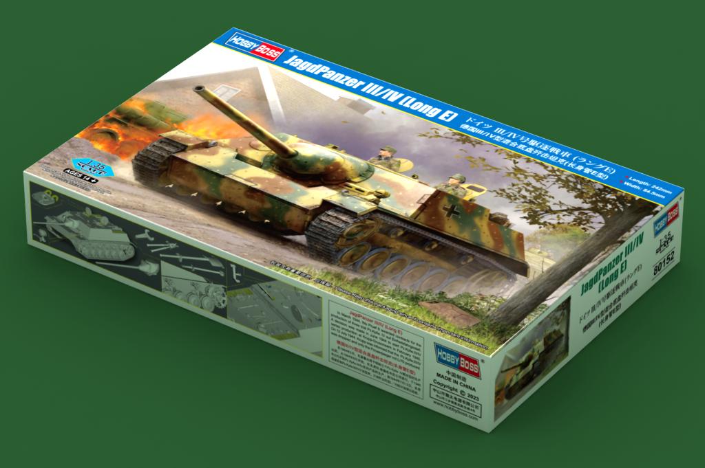 Hobby Boss 1/35 Jagdpanzer III/IV (Long E) model kit 80152, image 2