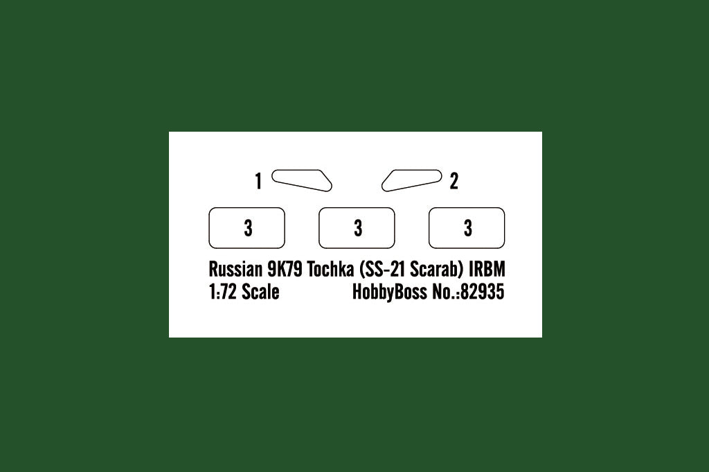 Hobby Boss 1/72 Russian 9K79 Tochka (SS-21 Scarab) model kit 82935, image 4