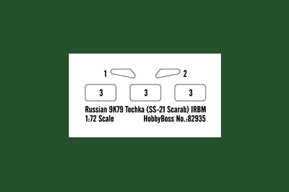 Hobby Boss 1/72 Russian 9K79 Tochka (SS-21 Scarab) model kit 82935, image 4