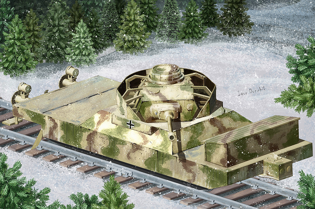 Hobby Boss 1/72 German Panzerjägerwagen Vol.1 model kit 82954, box art