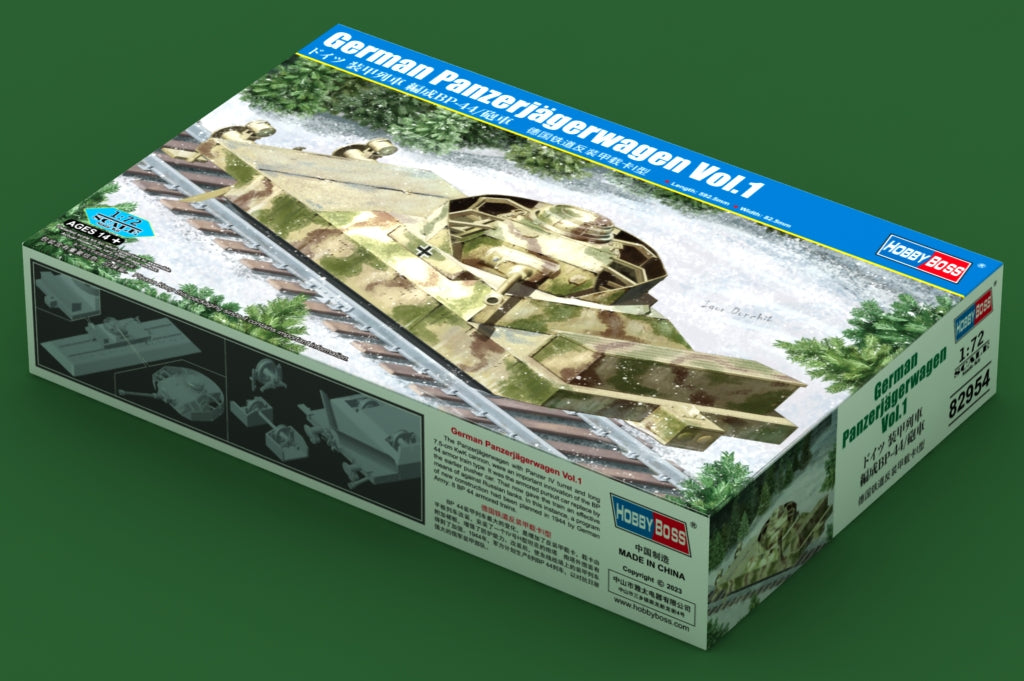 Hobby Boss 1/72 German Panzerjägerwagen Vol.1 model kit 82954, image 2