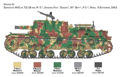 Italeri 1/35 Military - Semovente M42 Da 75/18 - 6569