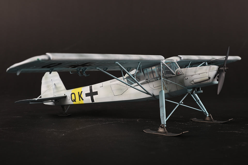 Hobby Boss 1/35 Fieseler Fi 156 C-3 Storch Skiplane model kit 80183, image 12