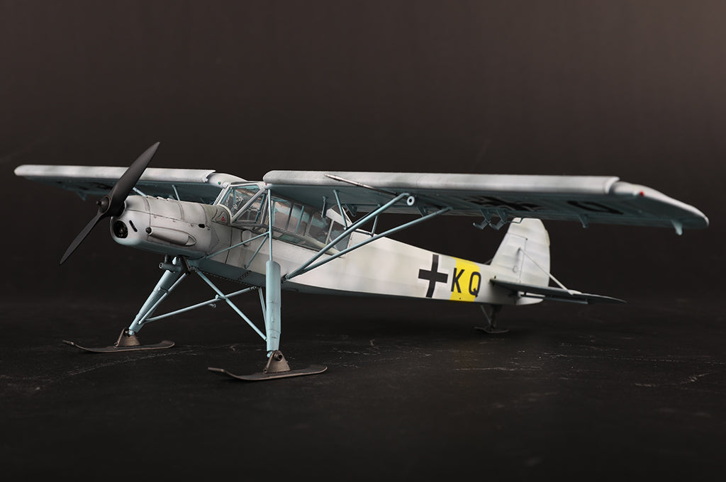 Hobby Boss 1/35 Fieseler Fi 156 C-3 Storch Skiplane model kit 80183, image 13