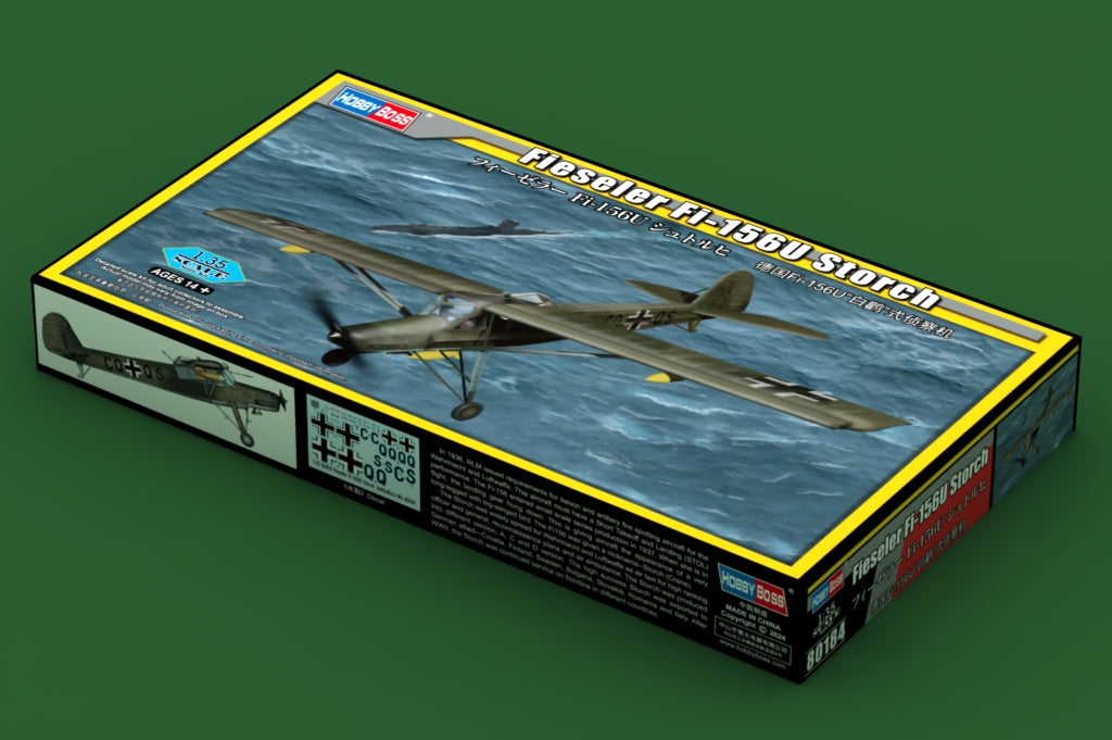 Hobby Boss 1/35 Fieseler Fi 156U Storch model kit 80184, image 2