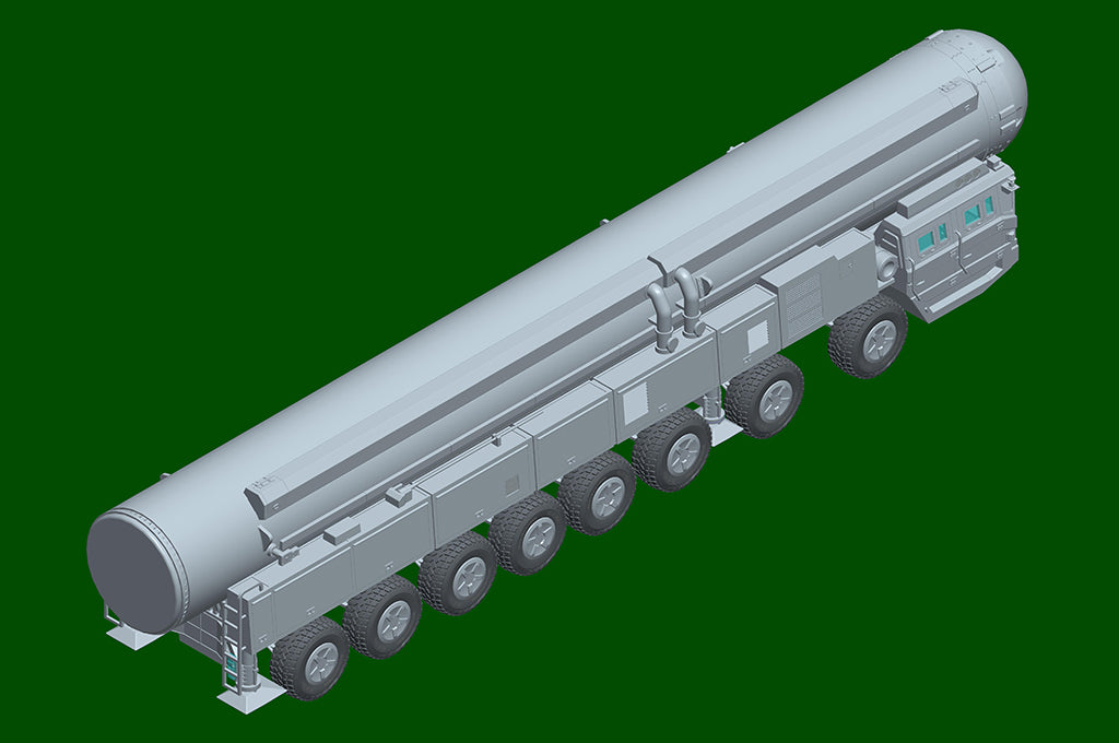 Hobby Boss 1/72 Chinese DF-41 ICBM Launcher model kit 82963, image 7
