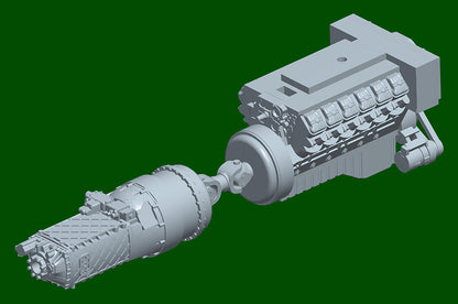 Hobby Boss 1/72 Chinese DF-41 ICBM Launcher model kit 82963, image 10