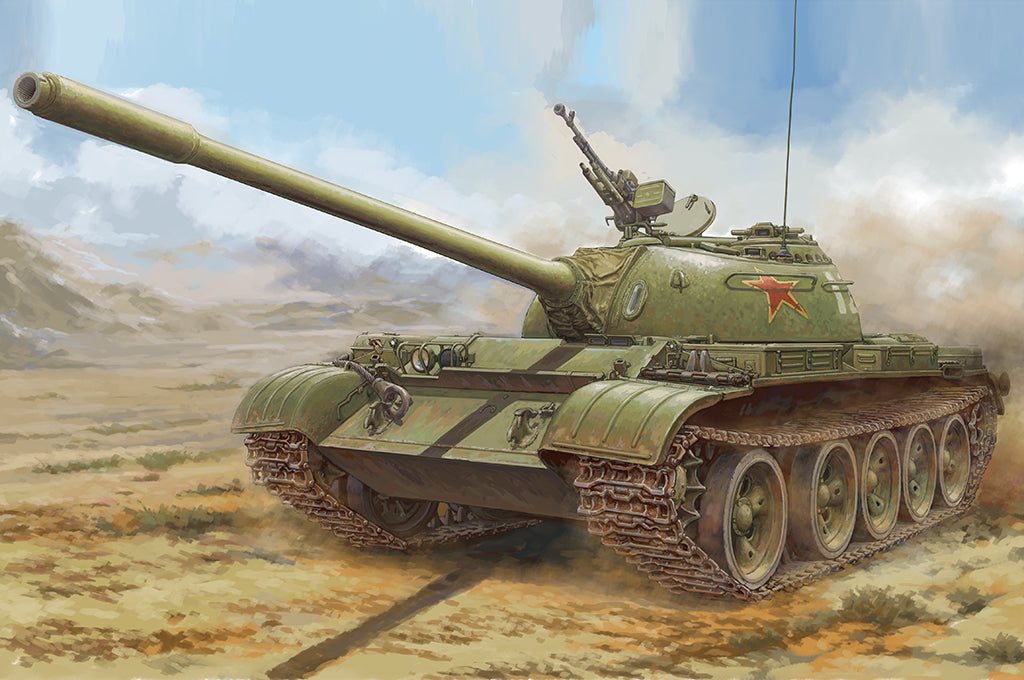 Hobby Boss 1/35 PLA Type 59 Medium Tank model kit 84548, box art