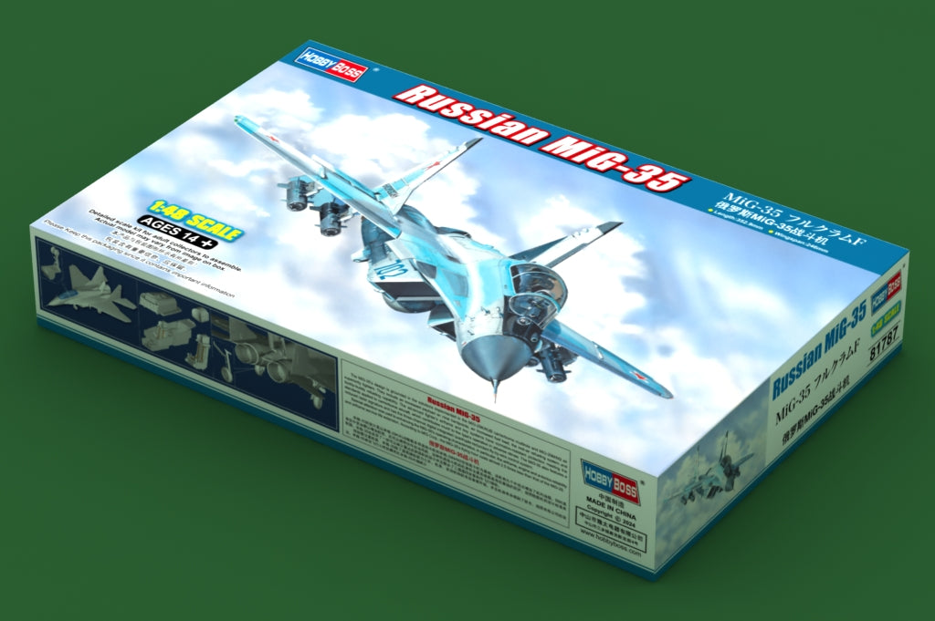 Hobby Boss 1/48 Russian MiG-35 Fulcrum F model kit 81787, image 2