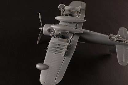 Hobby Boss 1/48 F4U-2 Corsair Night Fighter model kit 80385, image 12