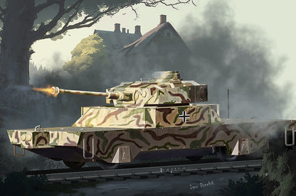 Hobby Boss 1/72 German Panzerjägerwagen Vol.2 model kit 82955, box art