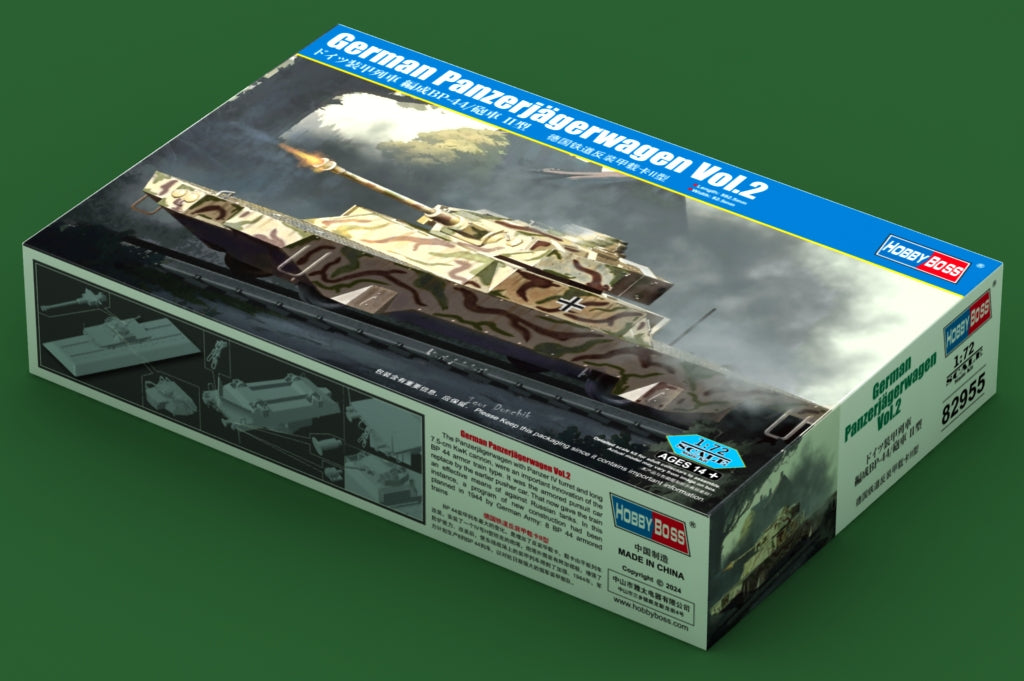 Hobby Boss 1/72 German Panzerjägerwagen Vol.2 model kit 82955, image 2