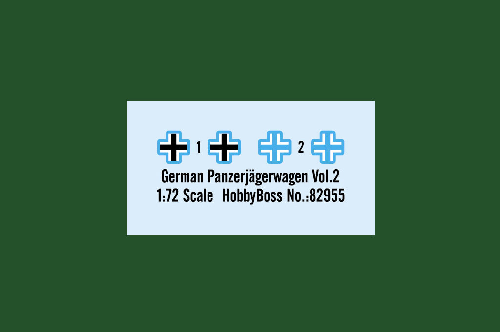 Hobby Boss 1/72 German Panzerjägerwagen Vol.2 model kit 82955, image 3