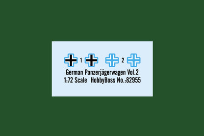 Hobby Boss 1/72 German Panzerjägerwagen Vol.2 model kit 82955, image 3