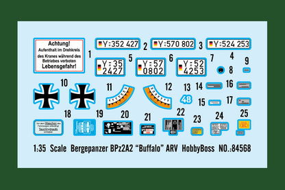 Hobby Boss 1/35 Bergepanzer 2A2 Armoured Recovery Vehicle model kit 84568, image 3