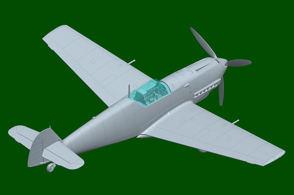 Hobby Boss 1/48 Messerschmitt Bf 109E-3 model kit 81791, image 8