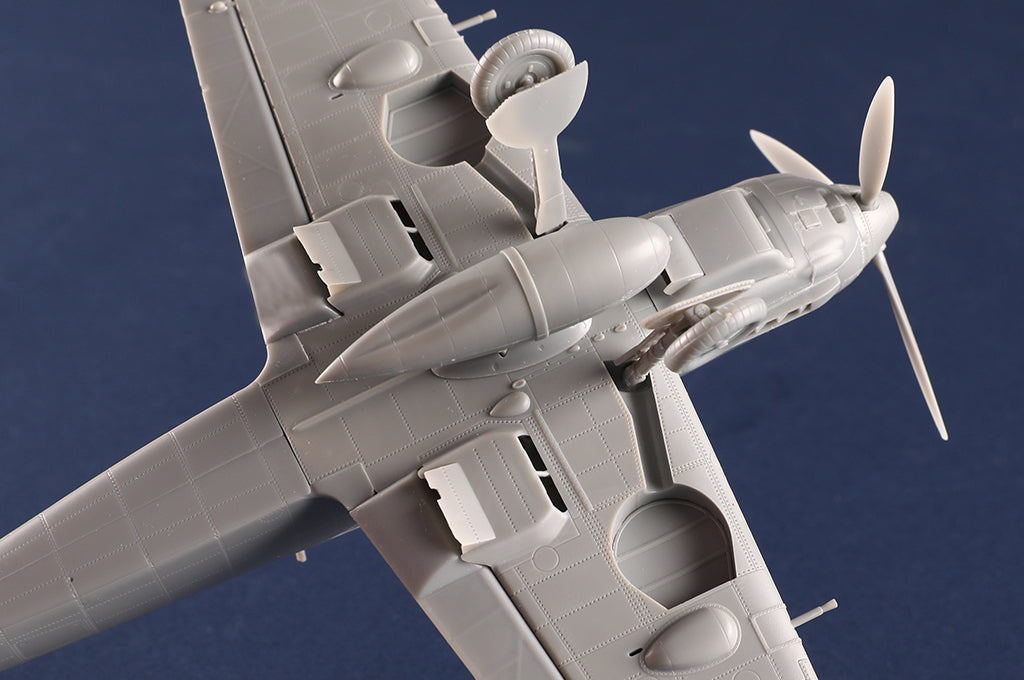 Hobby Boss 1/48 Messerschmitt Bf 109E-3 model kit 81791, image 14