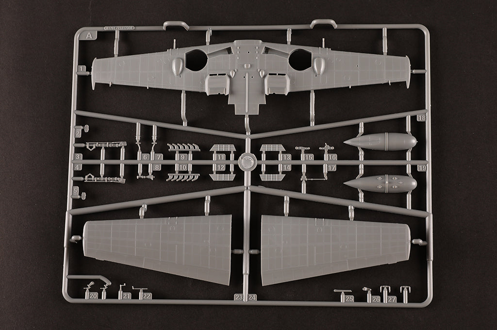 Hobby Boss 1/48 Messerschmitt Bf 109E-3 model kit 81791, image 20