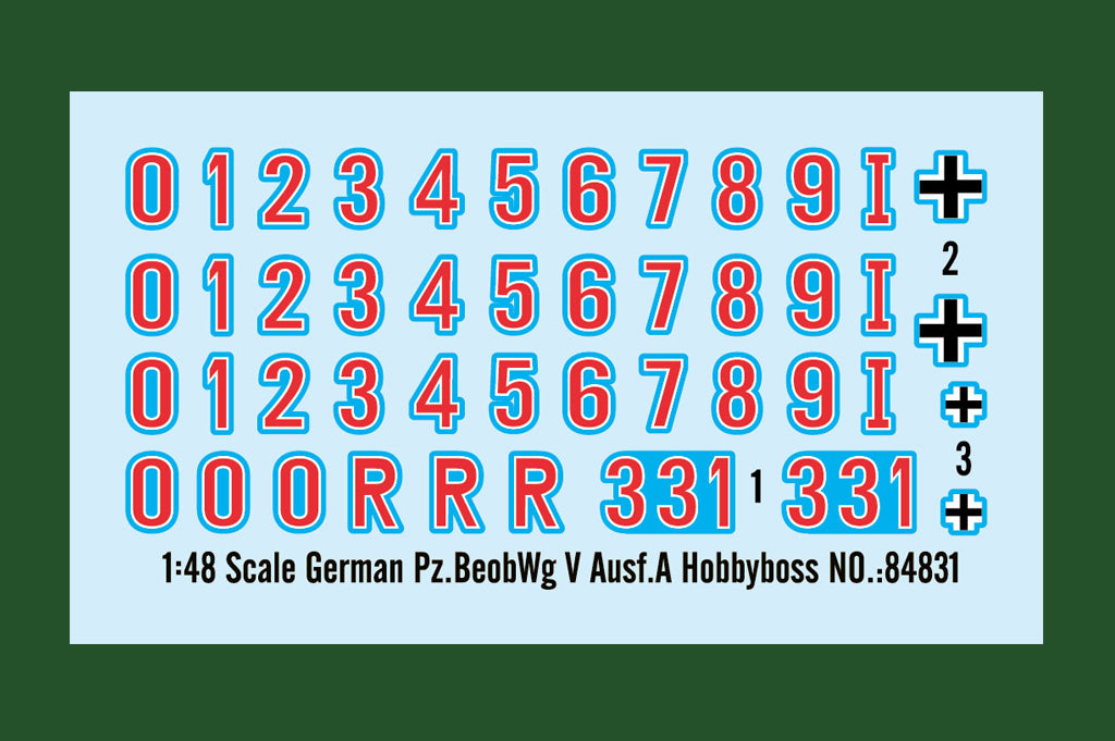 Hobby Boss 1/48 German Panzerbeobachtungswagen Panther Ausf.A model kit 84831, image 3