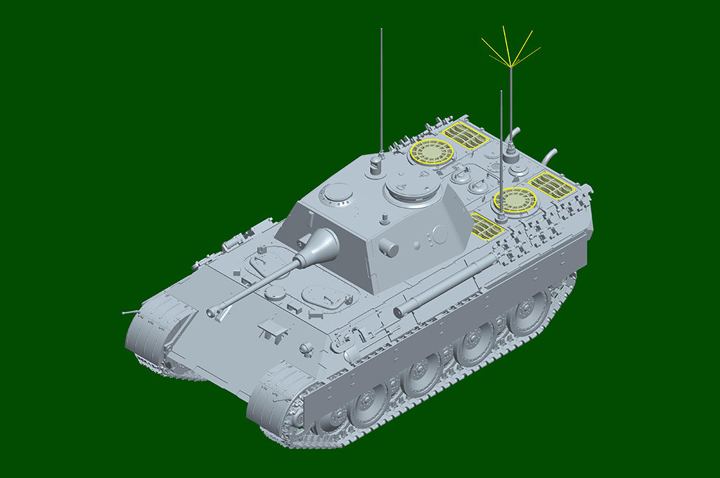 Hobby Boss 1/48 German Panzerbeobachtungswagen Panther Ausf.A model kit 84831, image 5