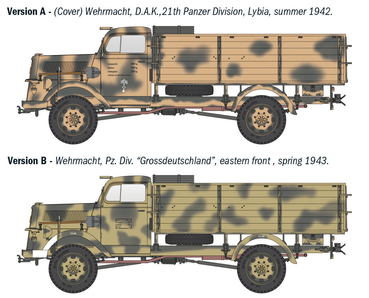 1/35 Italeri - RKfz. 305 Opel Blitz Typ A 4x4  6760