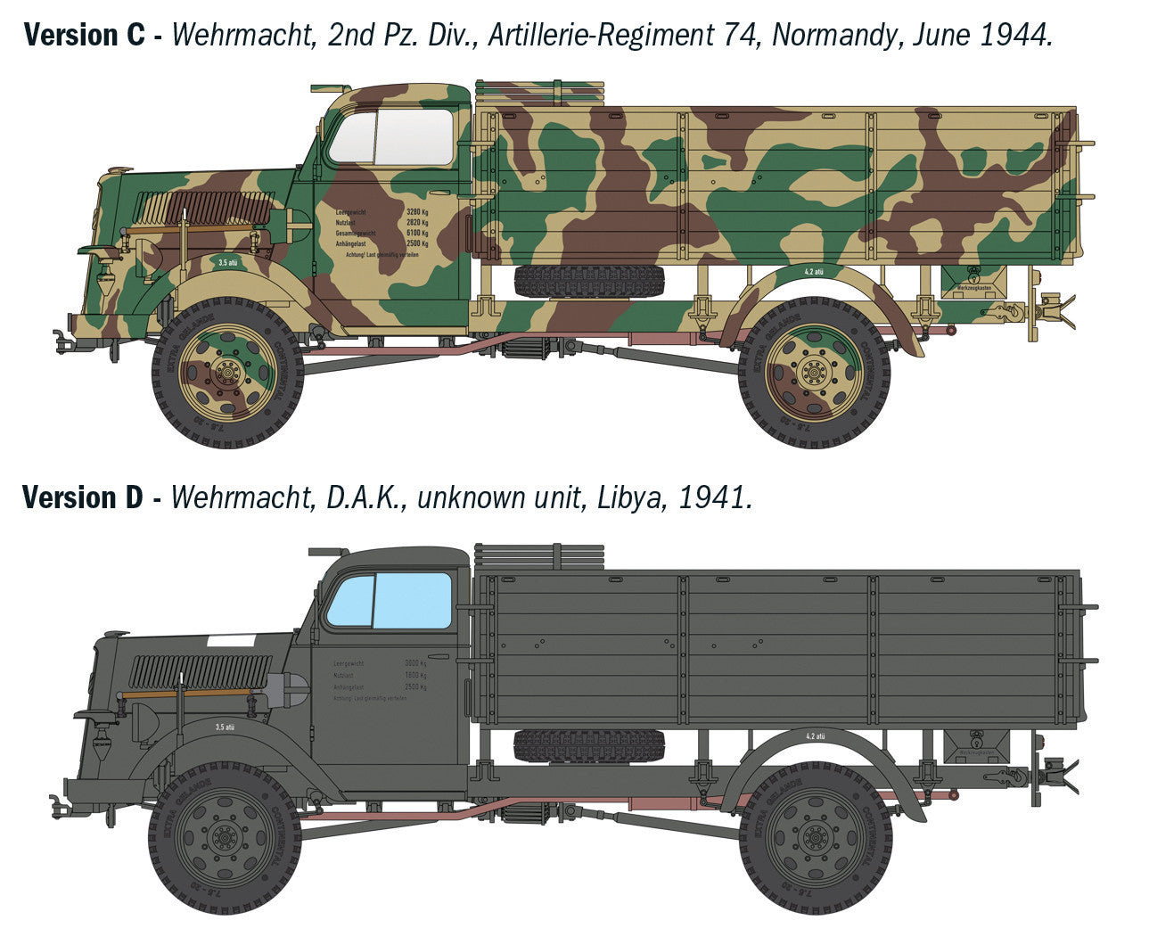 1/35 Italeri - RKfz. 305 Opel Blitz Typ A 4x4  6760