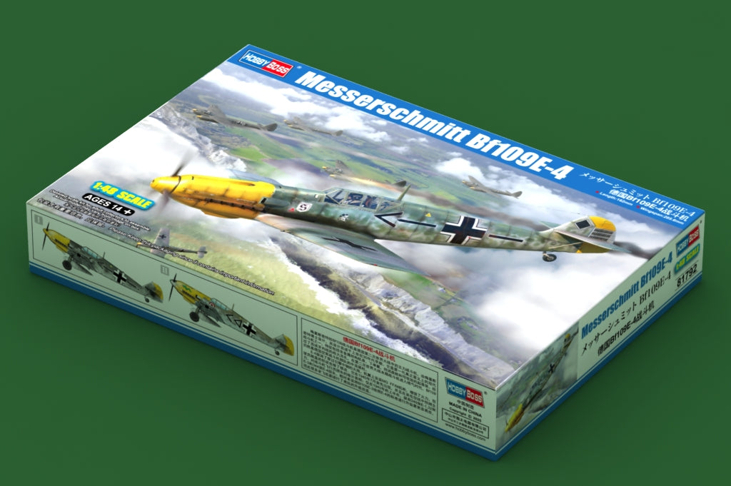 Hobby Boss 1/48 Messerschmitt Bf 109E-4 model kit 81792, image 2