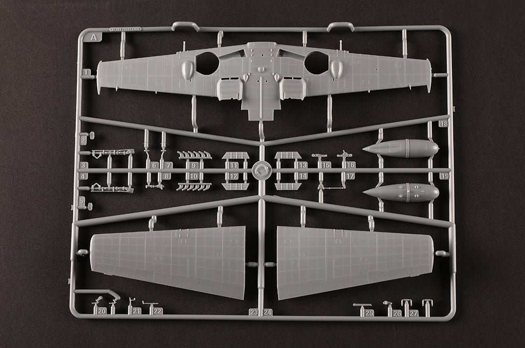 Hobby Boss 1/48 Messerschmitt Bf 109E-4 model kit 81792, image 11