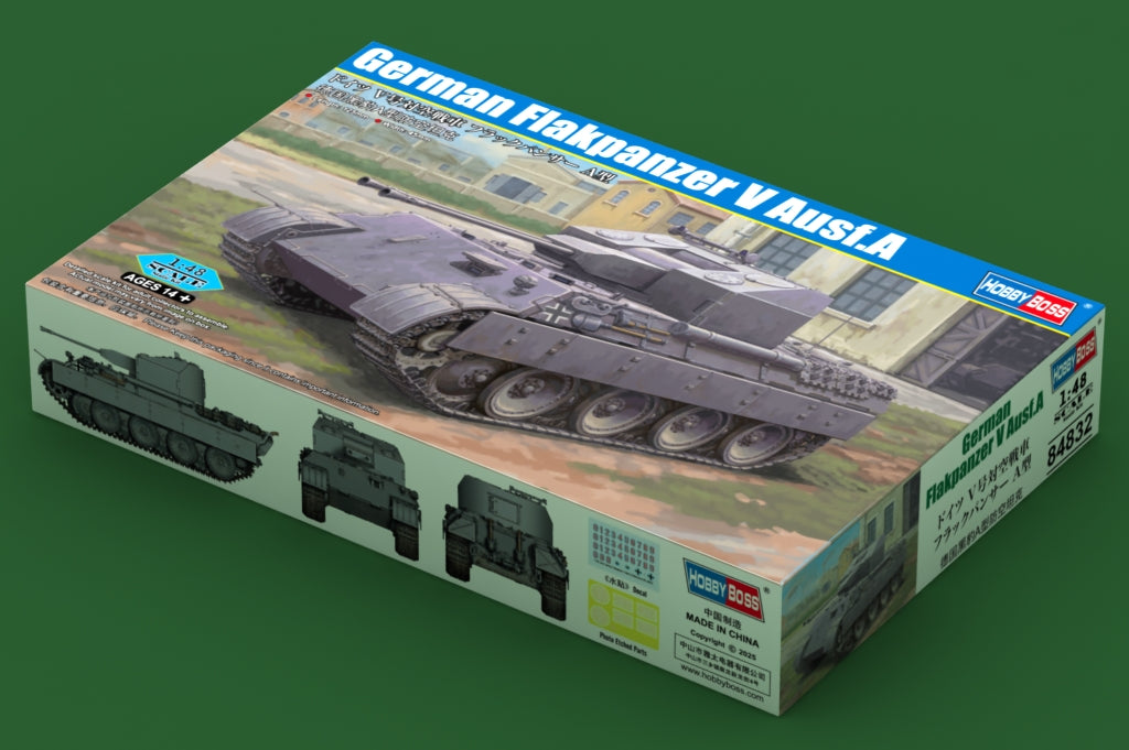 Hobby Boss 1/48 German Flakpanzer V Ausf.A model kit 84832, image 2