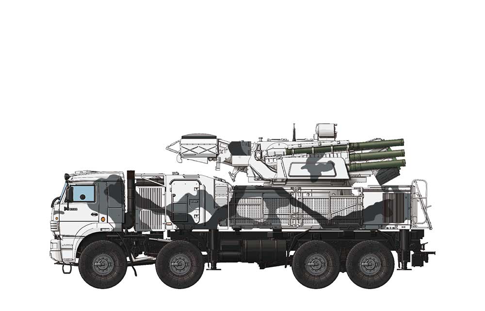 Meng 1/35 Russian 96K6 Pantsir-S1 Air Defence System model kit SS-016, image 9