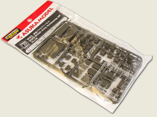 1/35 Asuka Models  - 35-L38 WWII British Army Accessories Se