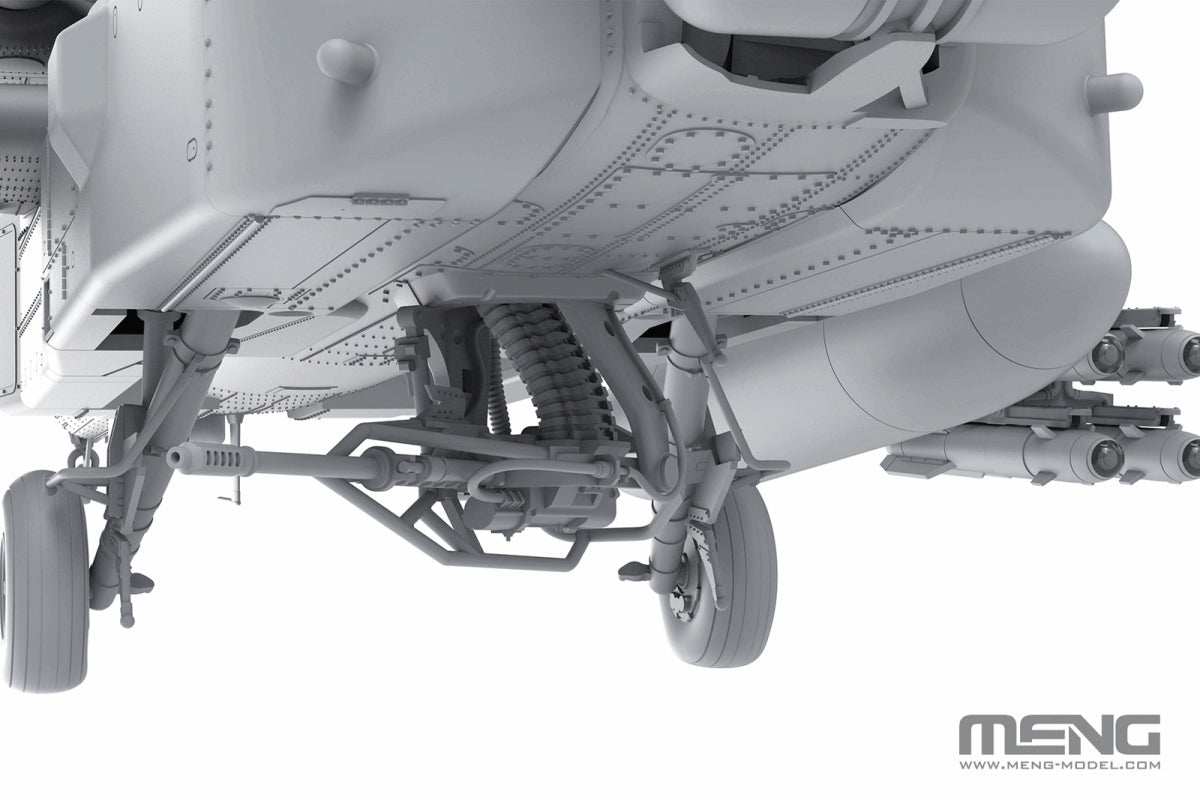 Meng 1/35 AH-64D Saraf Attack Helicopter Special Edition model kit QS-005S, image 8