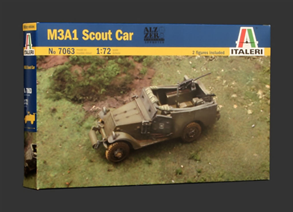 Italeri 1/72 Military - Scout Car M3 - 7063