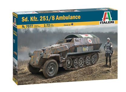 Italeri 1/72 Military - Sd.Kfz. 251/8 Ambulance - 7077