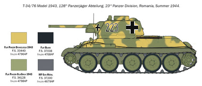 Italeri 1/72 Military - T-34/76 Mod 43 - 7078