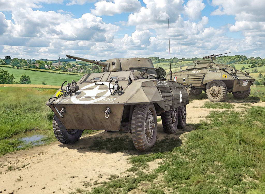 Italeri 1/72 Military - M8 Greyhound / M20 - 7087
